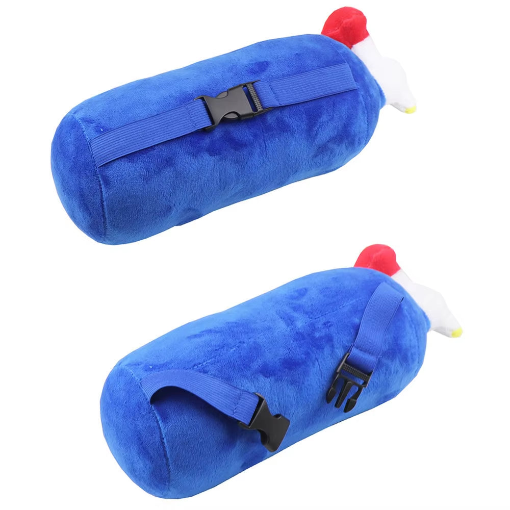 2026 New Car Neck Pillow Car Headrest for Driver Front Passenger Seat NOS Bottle Pillow Car Decor Headrest Cushion Plush Pillow