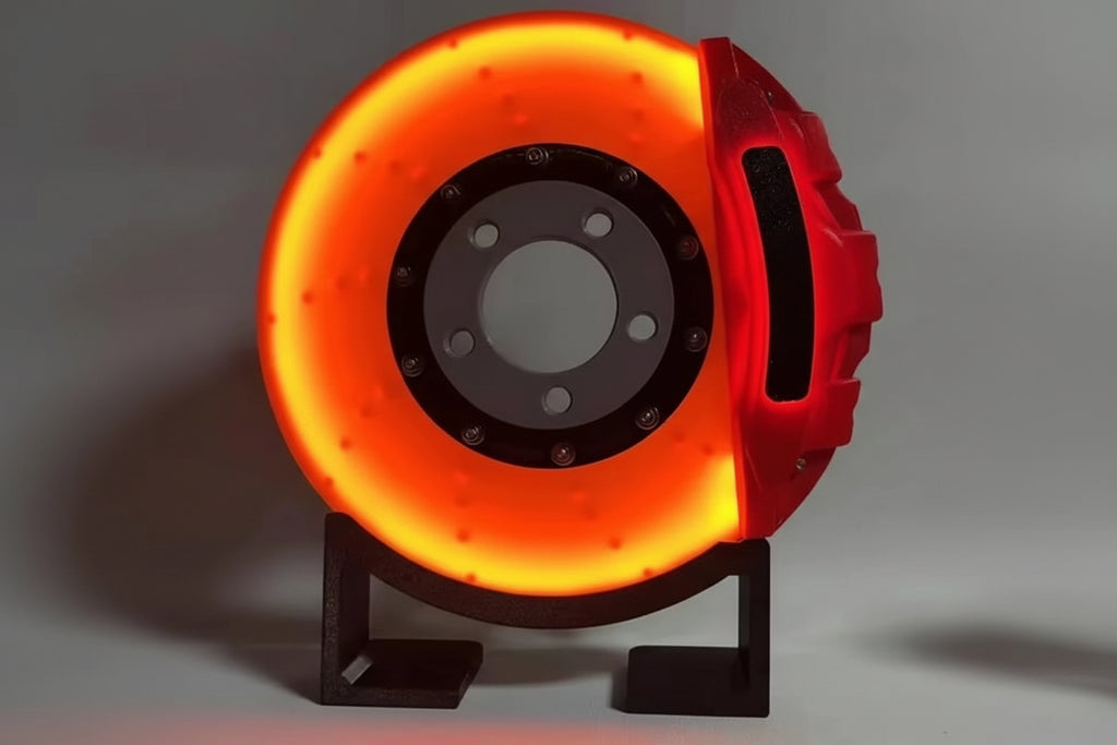 In Stock Original DIY Brake Disc LED Atmosphere Charging Desktop Wall-Mounted Night Light Ornament (Customizable)