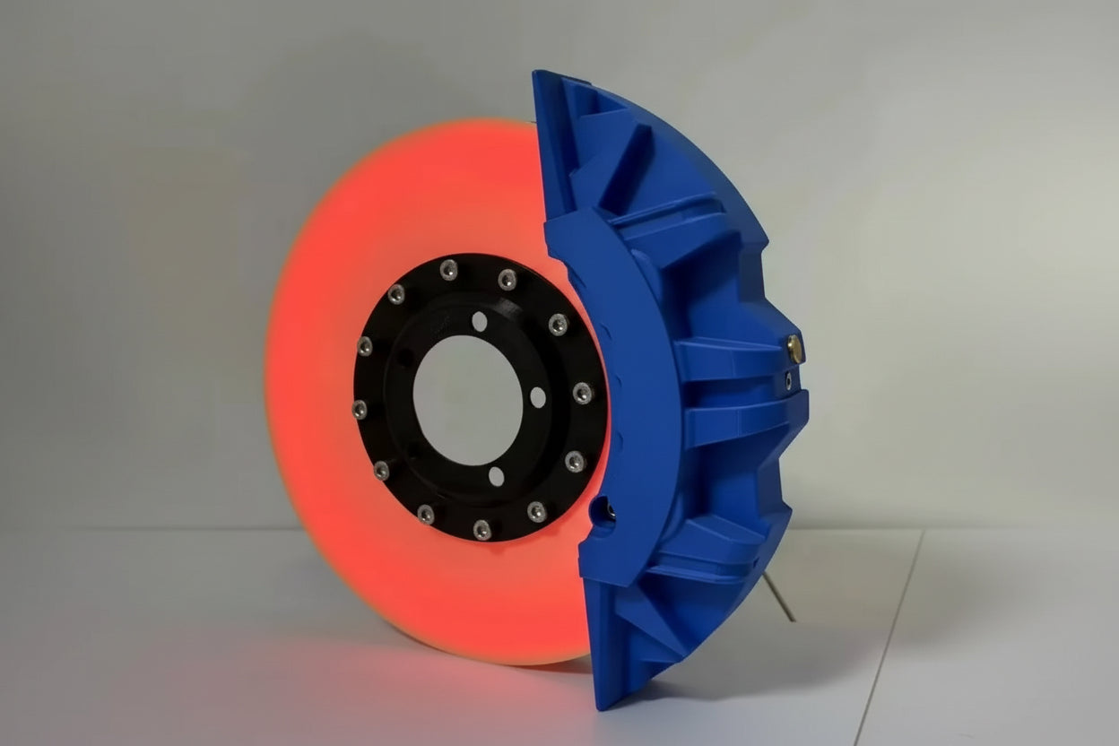 In Stock Original DIY Brake Disc LED Atmosphere Charging Desktop Wall-Mounted Night Light Ornament (Customizable)